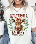 Mooey Christmas DTF Transfer