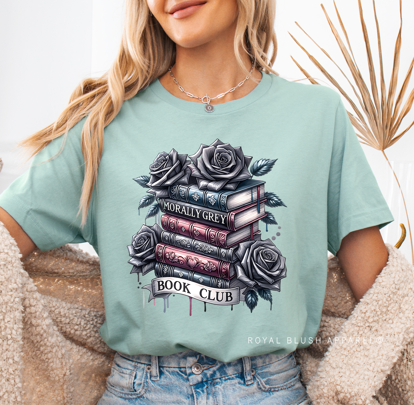 Morally Grey Book Club Full Colour Transfer