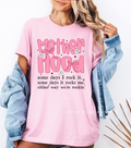 MTV Motherhood DTF Transfer ready-to-press DTF transfer shown on apparel