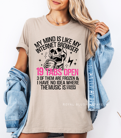 NANA Bow DTF Transfer ready-to-press DTF transfer shown on apparel