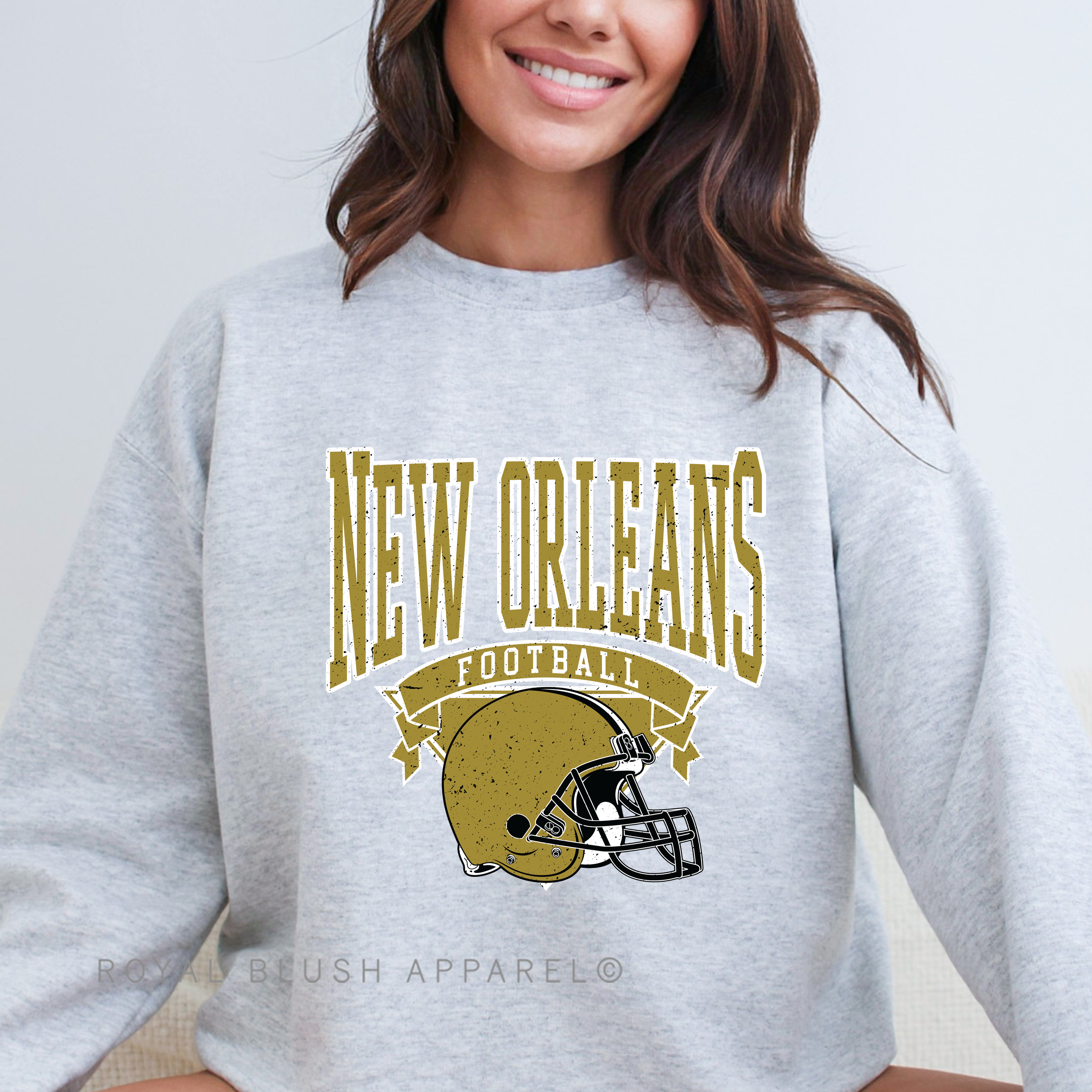 New Orleans Football Full Color Transfer