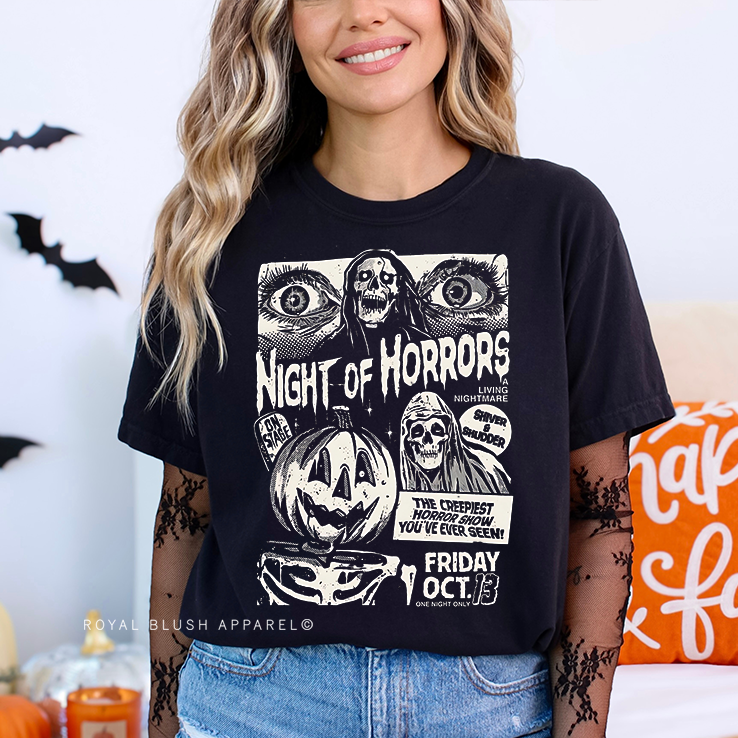 Night Of Horrors DTF Transfer