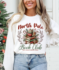 North Pole Book Club DTF Transfer