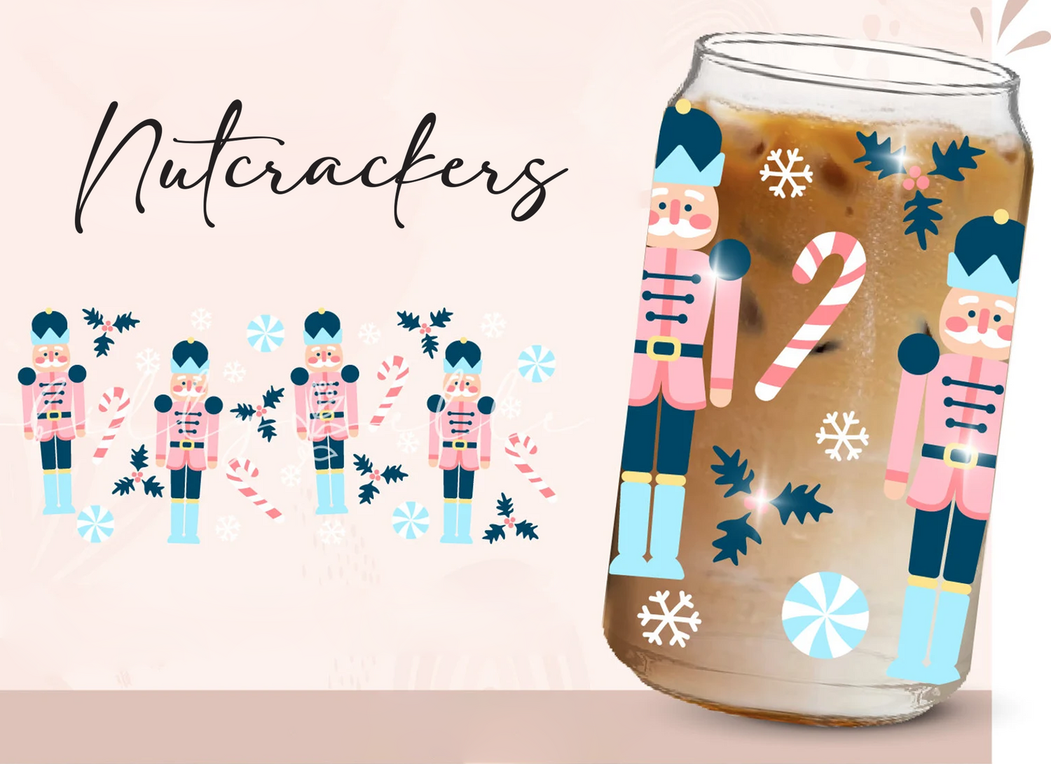 Nutcracker Wrap UV DTF Sticker