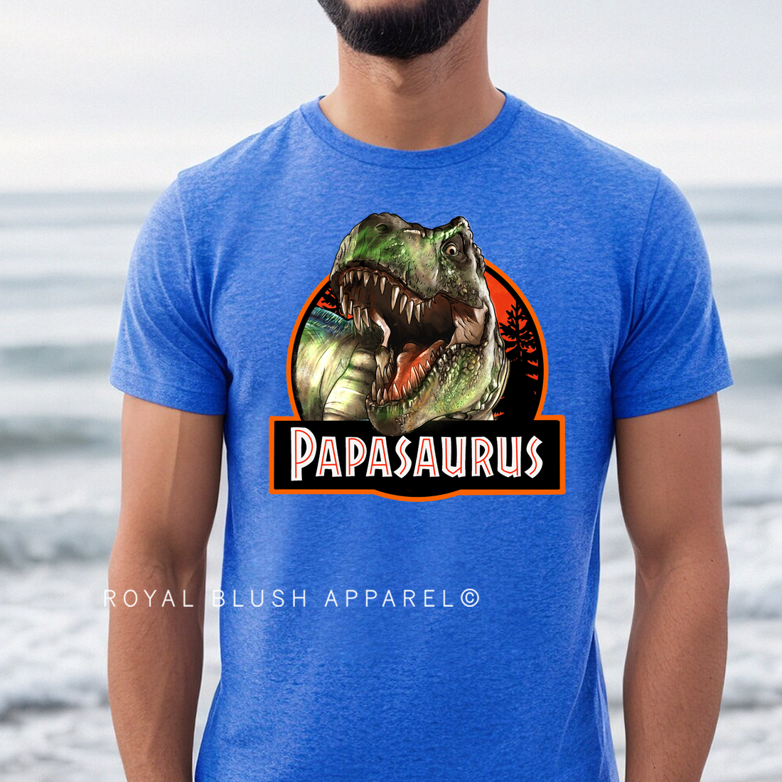 Papasaurus Full Color Transfer