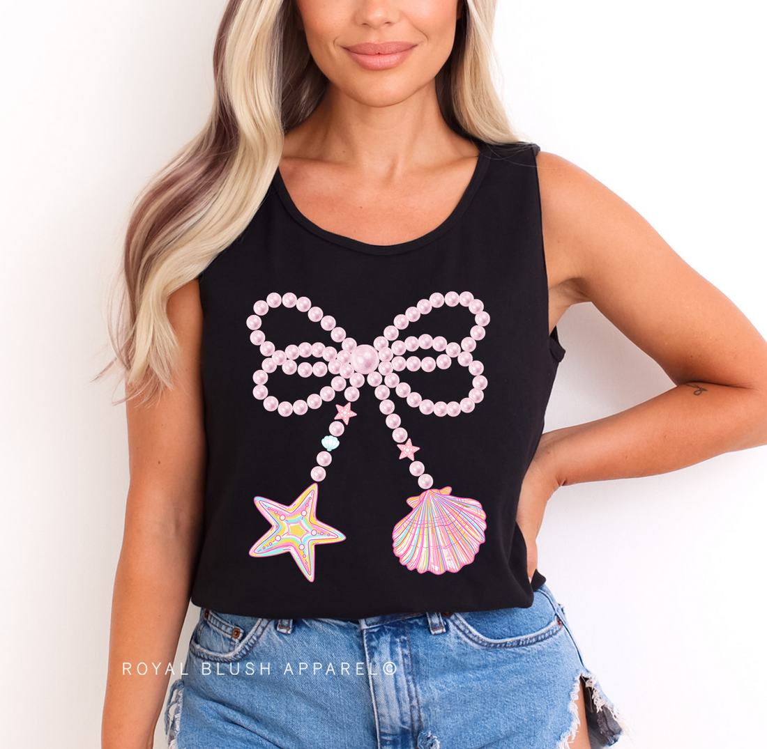 Pearl Bow Full Color Transfer