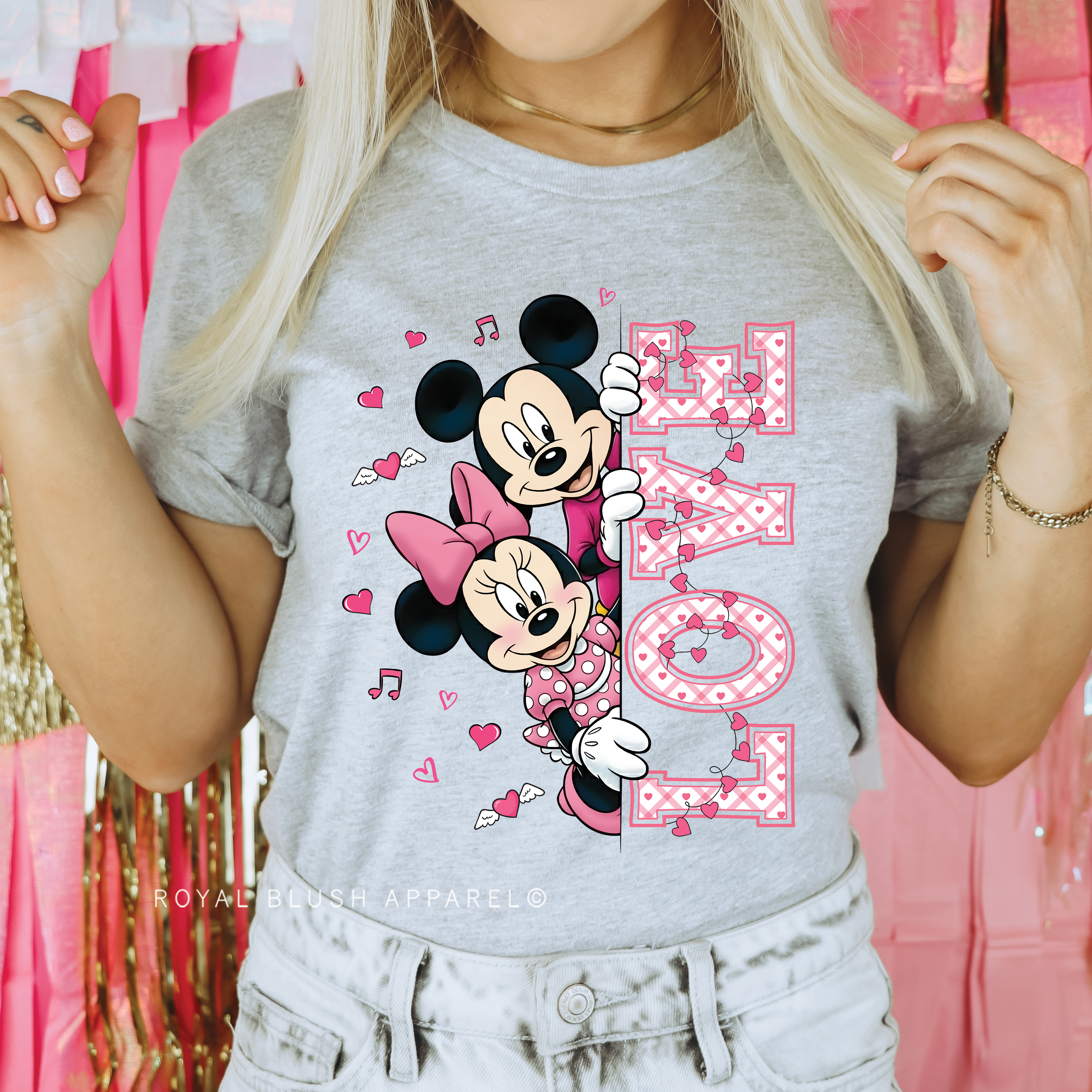 Peeking Love Full Color Transfer