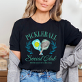 Tennis Social Club DTF Transfer ready-to-press DTF transfer shown on apparel