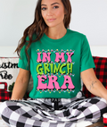 Pink Lights In My Grinch Era DTF Transfer