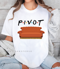 Pivot Couch Friends Full Colour Transfer