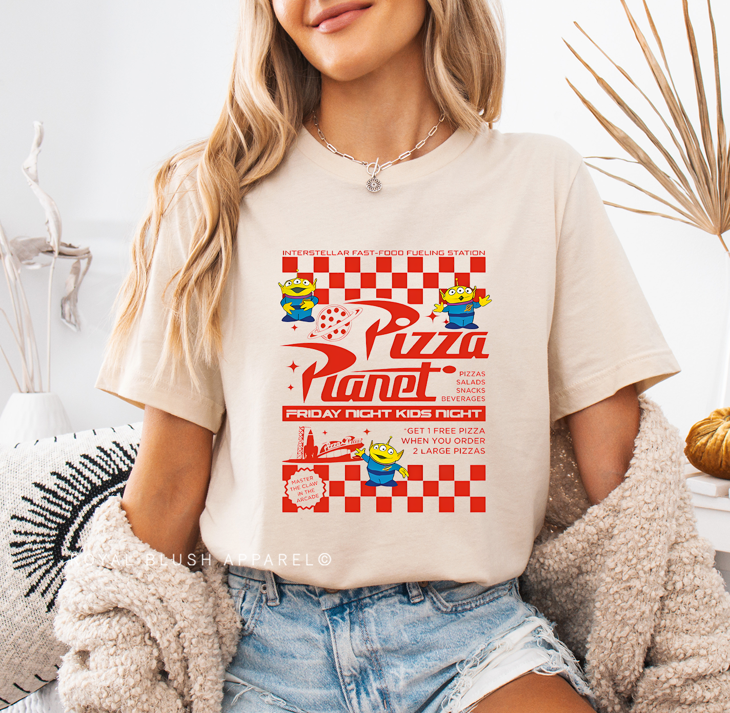 Pizza Planet Full Color Transfer