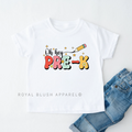 Kindergarten Youth DTF Transfer ready-to-press DTF transfer shown on apparel