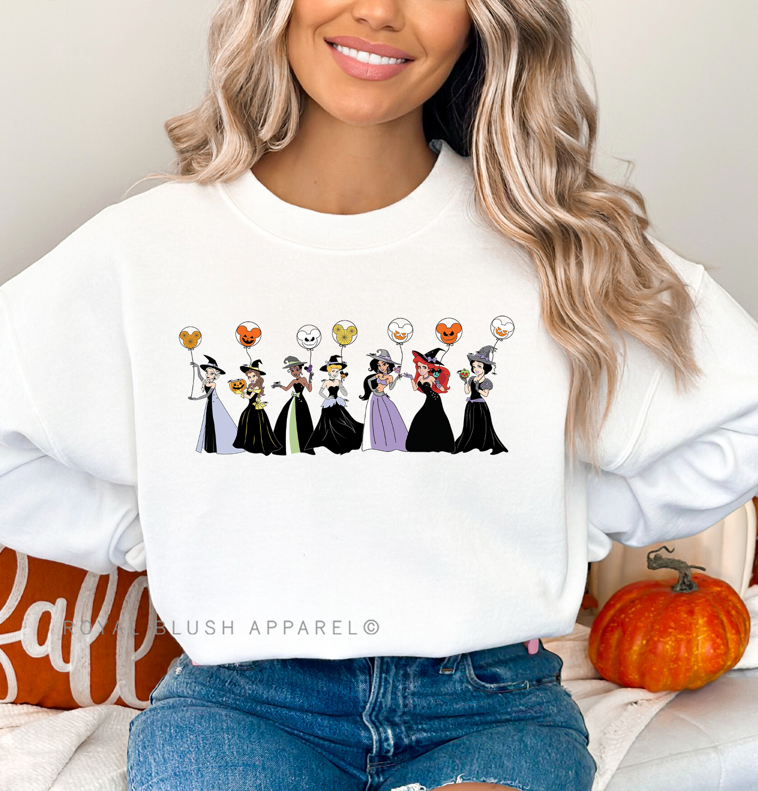 Fall Princesses Full Color Transfer