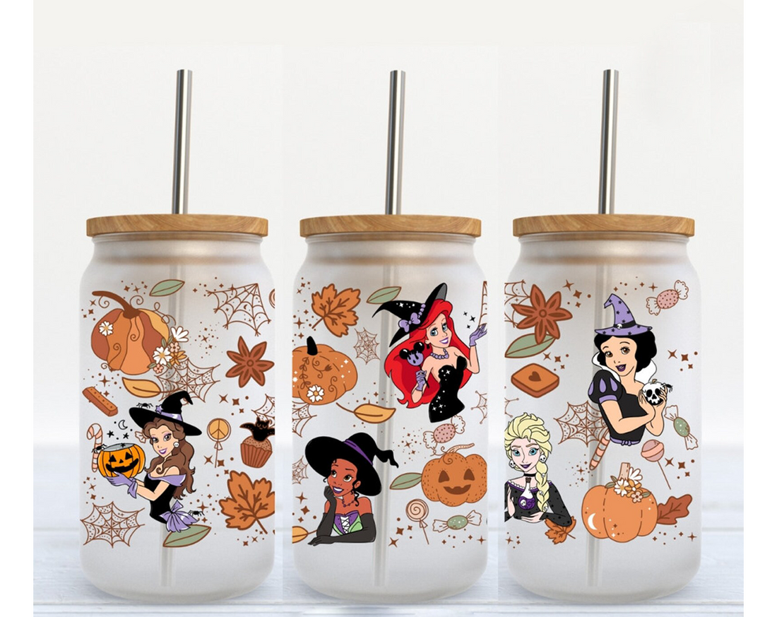 Princess Halloween Wrap UV DTF Sticker
