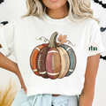 Pumpkin Football DTF Transfer ready-to-press DTF transfer shown on apparel