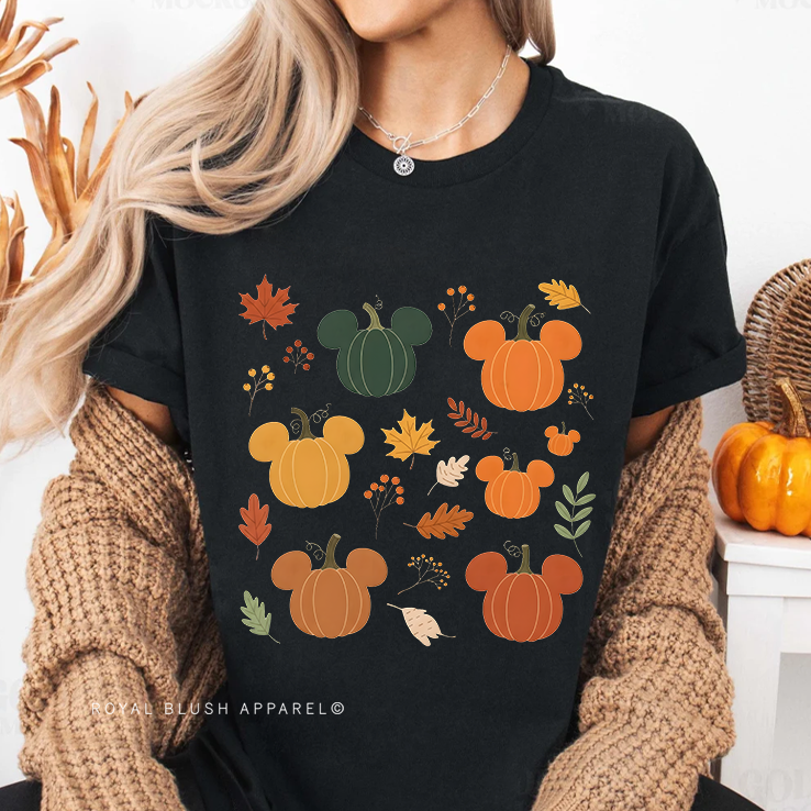 Pumpkin Heads Full Color Transfer