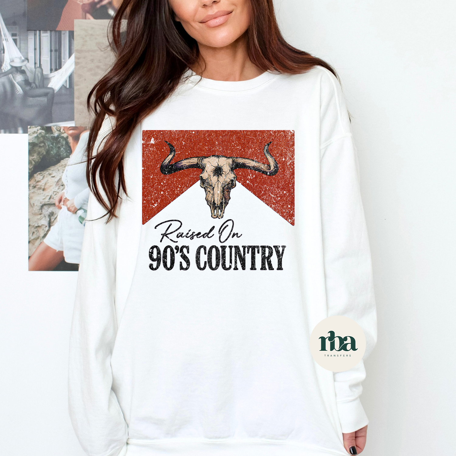 Raised On 90's Country DTF Transfer