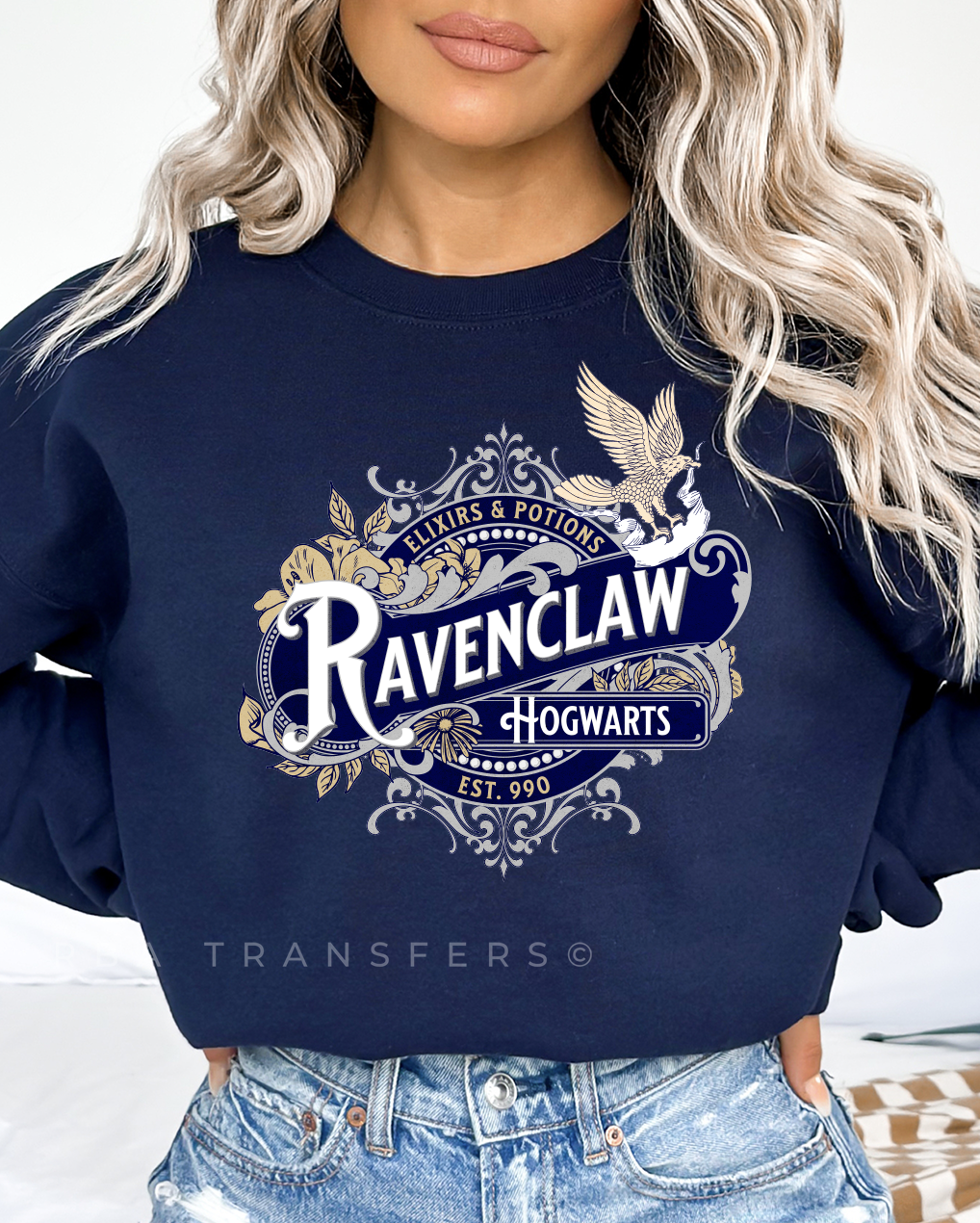 Ravenclaw Hogwarts Full Colour Transfer