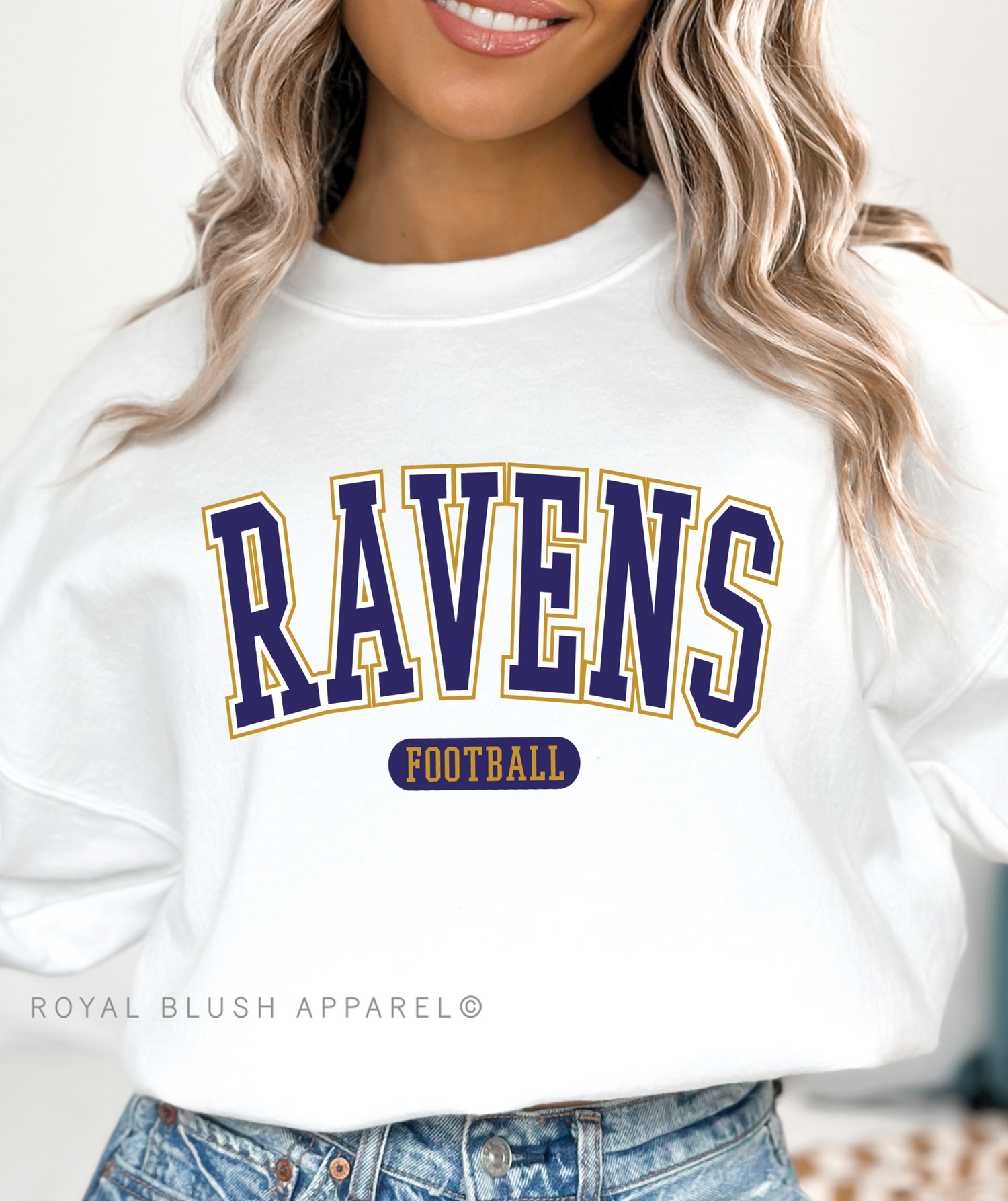 Ravens Football Full Color Transfer
