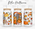 Autocollant rétro Halloween Wrap UV DTF