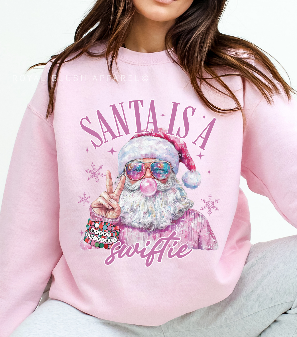 Santa Is A Swiftie Full Colour Transfer