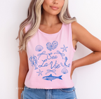 Retro Fish DTF Transfer worn by model