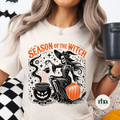 Season Of The Witch DTF Transfer ready-to-press DTF transfer shown on apparel