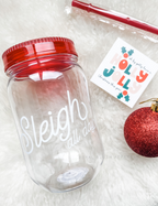 Sleigh All Day Tumbler & Straw