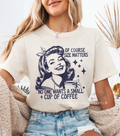 Soccer Mom Louder & Prouder DTF Transfer ready-to-press DTF transfer shown on apparel