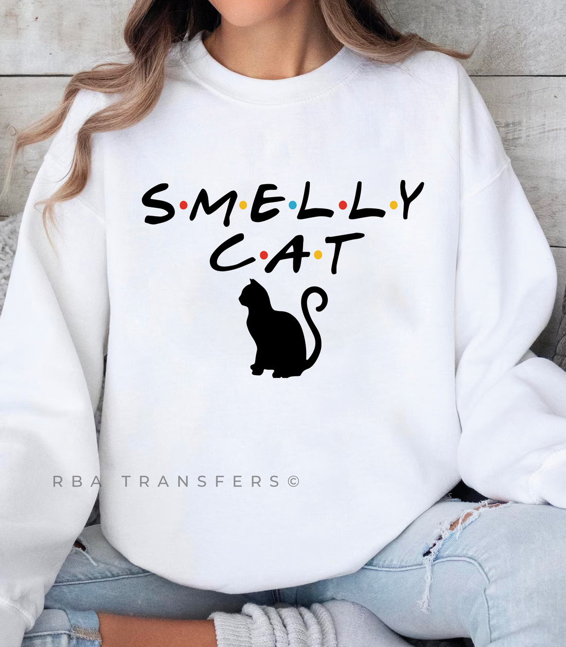 Transfert couleur Smelly Cat Friends