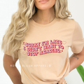 Dog Lover DTF Transfer ready-to-press DTF transfer shown on apparel