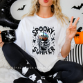 Summerween Vibes DTF Transfer ready-to-press DTF transfer shown on apparel