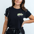 Raised On 90's Boy Bands DTF Transfer ready-to-press DTF transfer shown on apparel