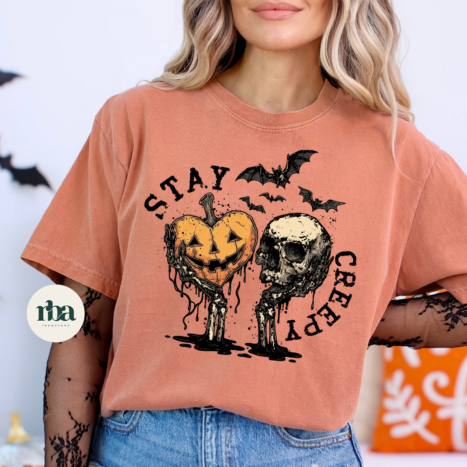 Stay Creepy DTF Transfer