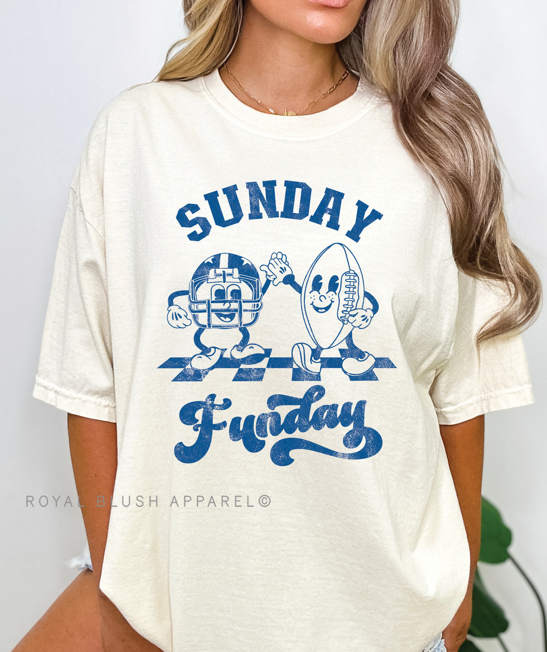 Transfert polychrome de football du dimanche Funday