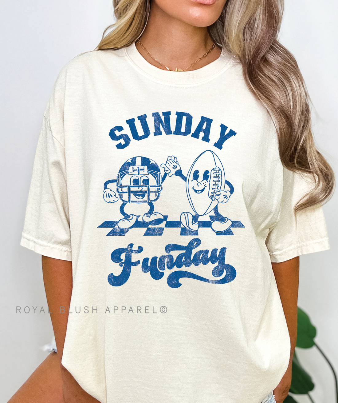 Sunday Funday Football Full Color Transfer