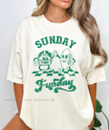 ready-to-press DTF transfer shown on apparel