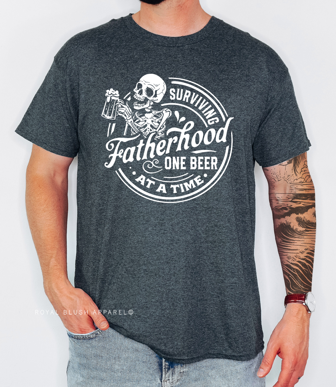 Surviving Fatherhood Full Color Transfer