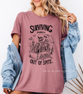 Everything Is Not Fine DTF Transfer ready-to-press DTF transfer shown on apparel