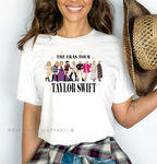 Swift Icons Eras Tour DTF Transfer ready-to-press DTF transfer shown on apparel