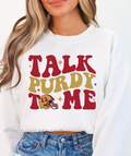 In My 49ers Era DTF Transfer ready-to-press DTF transfer shown on apparel