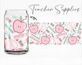 Teacher Supplies Wrap UV DTF Sticker
