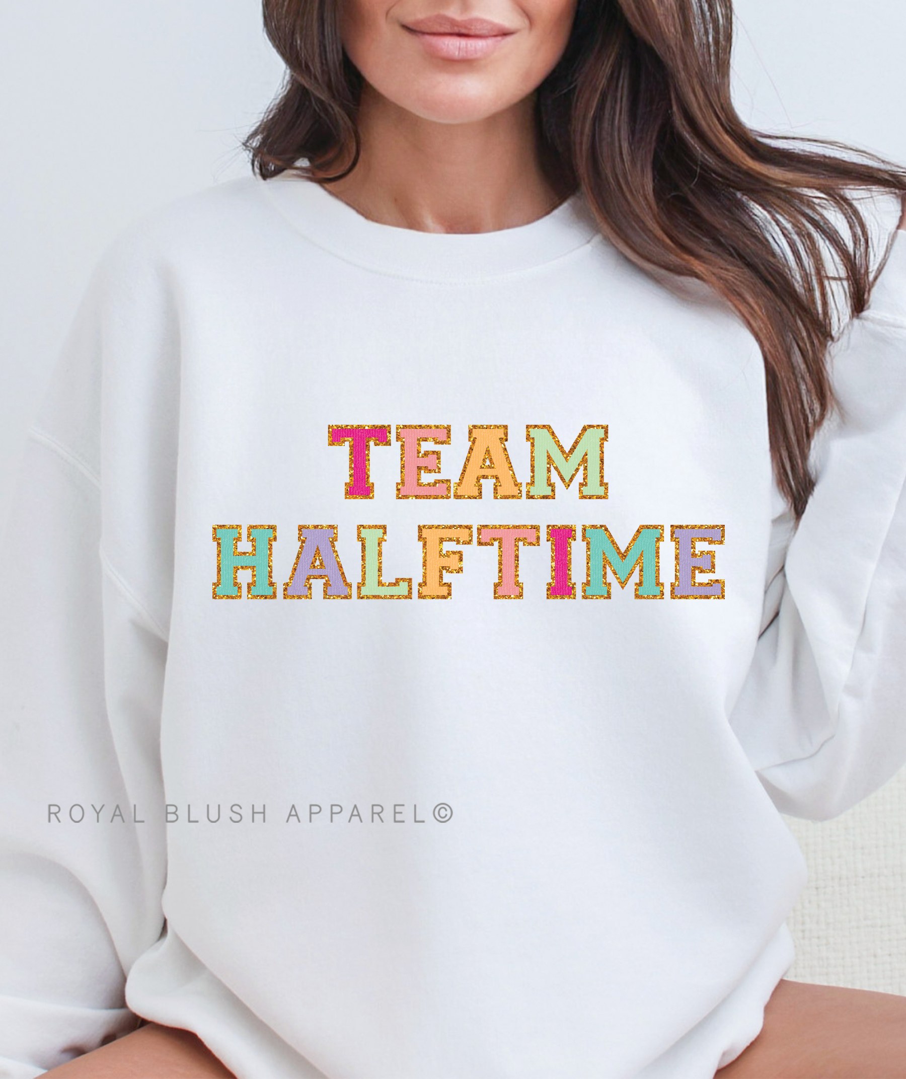 Team Halftime Faux Chenille Full Color Transfer