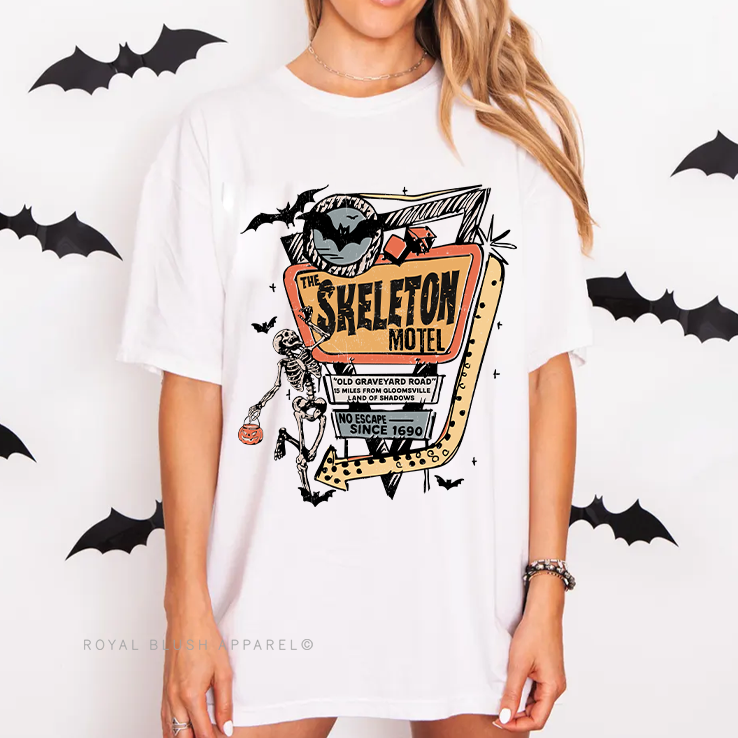 The Skeleton Motel Full Color Transfer