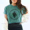 ready-to-press DTF transfer shown on apparel