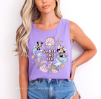 ready-to-press DTF transfer shown on apparel