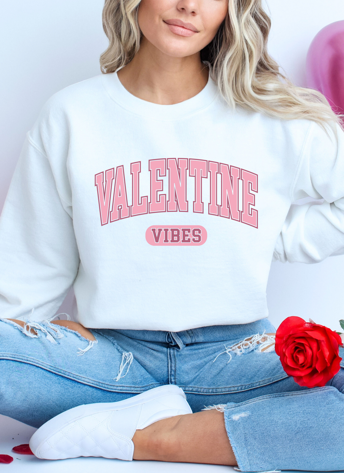 Valentine Vibes Full Color Transfer