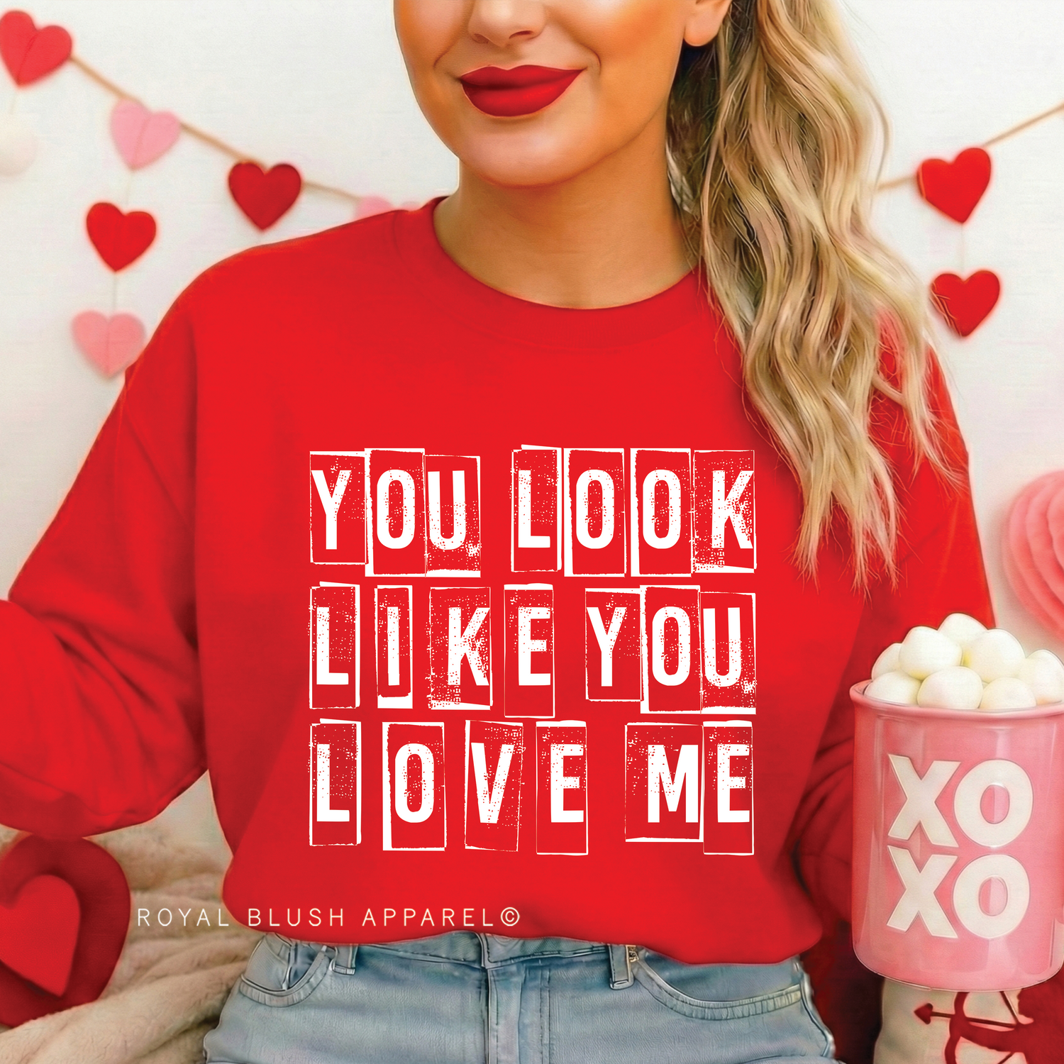 You Look Like You Love Me Full Color Transfer