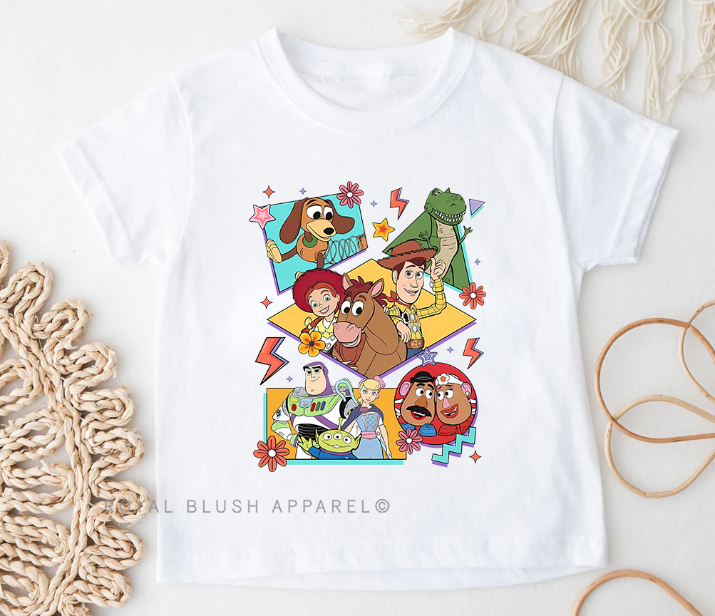 Toddler 90s Gang Full Color Transfer