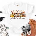 Fall Vibes On Main DTF Transfer ready-to-press DTF transfer shown on apparel